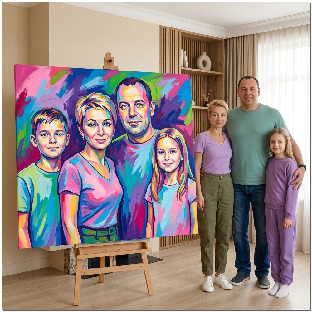 Живопись мастихином картины